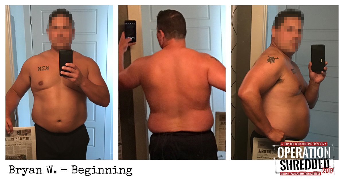 Operation Shredded 2017 Results- Bryan W Beginning