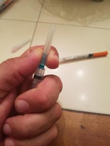 needle tip removal