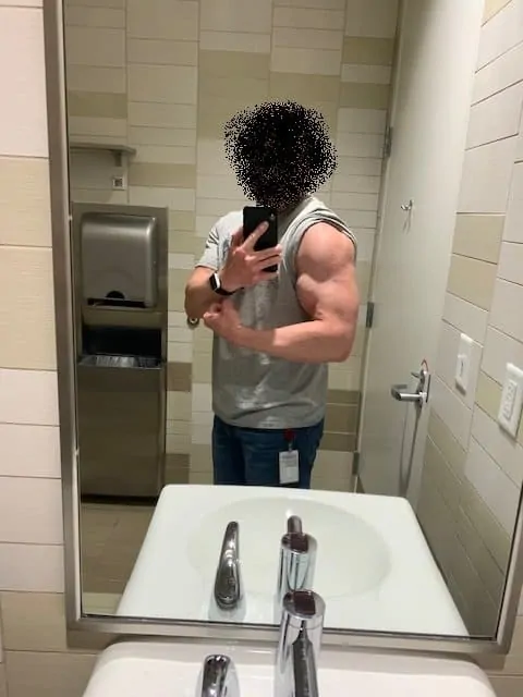 Shredded Ops Review arms after photo