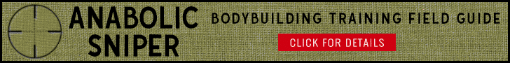 Anabolic Sniper e-book now available for purchase