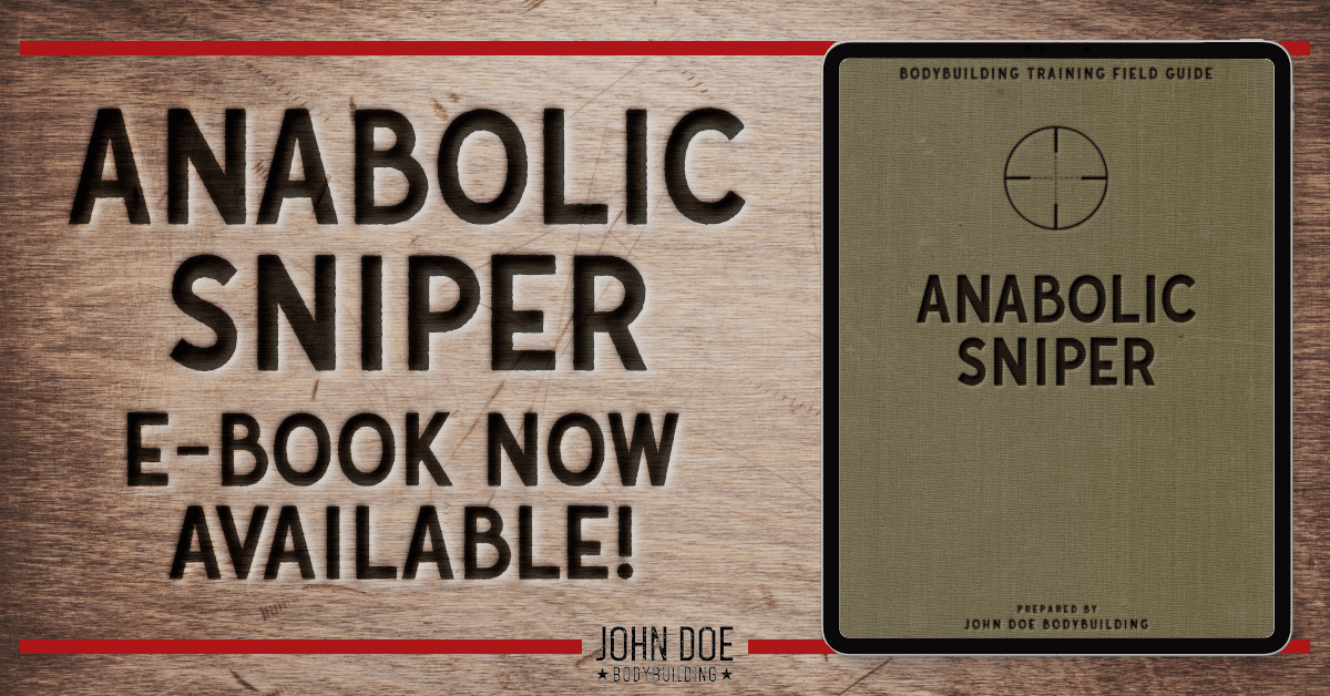 Anabolic Sniper e-book now available